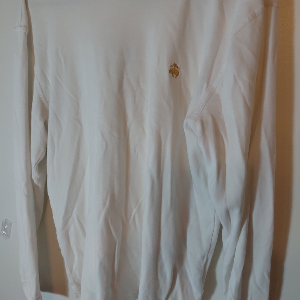 Brooks Brothers Cream Long Sleeve Shirt